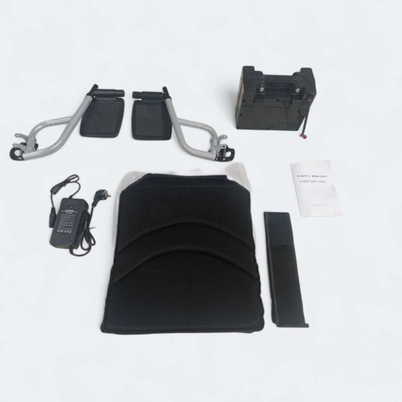 JiKang Kursi Roda Elektrik Lipat Wheelchair with Hand Controller 250W - TW-100W