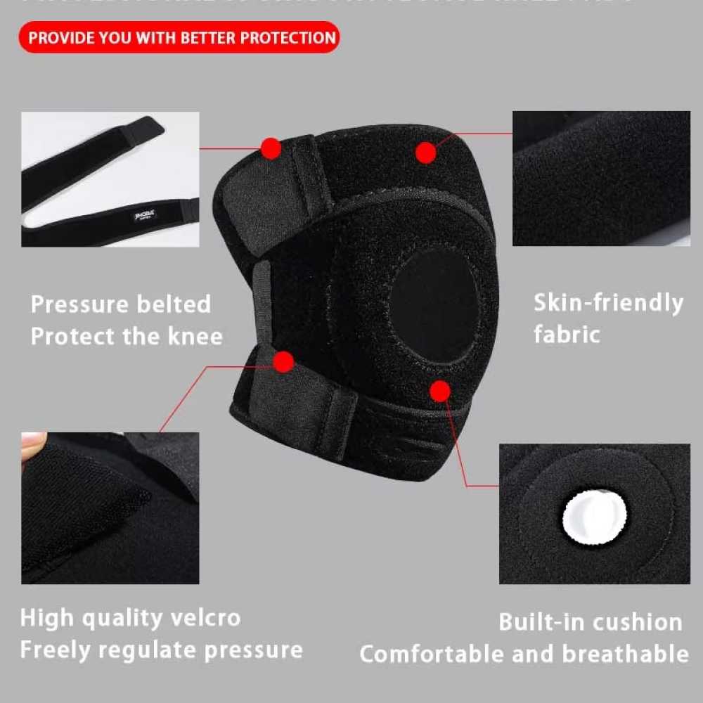 JINGBA Pelindung Lutut Olahraga Pressurized Elastic Kneepad Sport - JB863