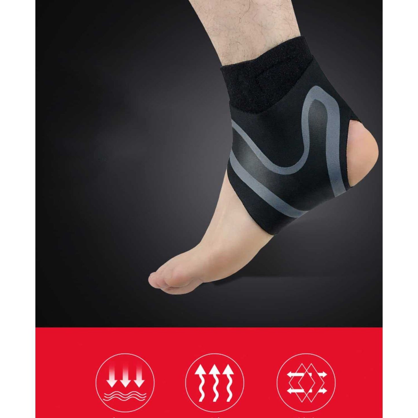 JINGBU Penyangga Pergelangan Kaki Ankle Protector Left Foot 1 PCS - J-L
