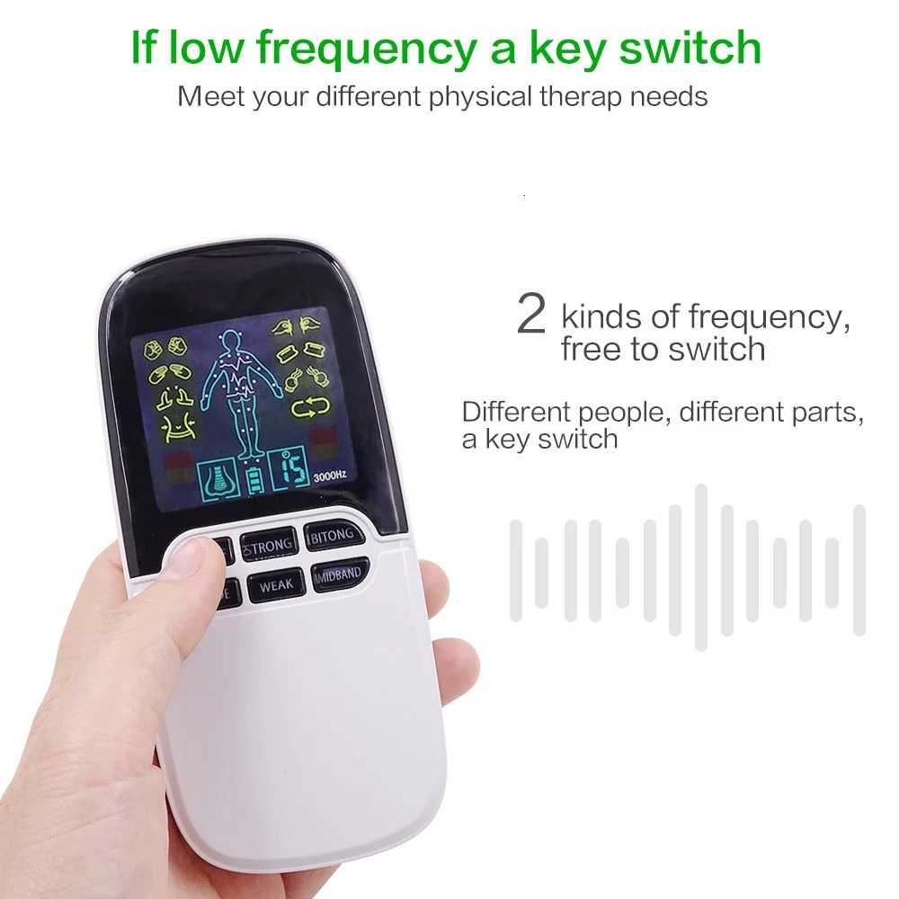 JINGYAO Alat Pijat Elektrik Akupuntur Tempel TENS EMS 8 Mode 8 Pad - JY-A818