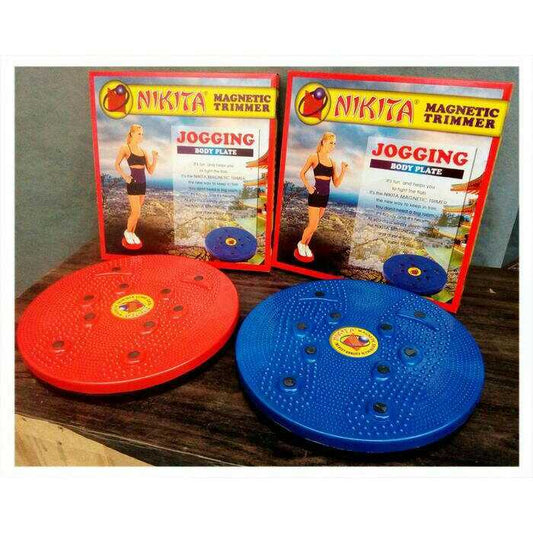 Jogging Trimmer Magnetic Body Plate Alat Olahraga Pengecil Pelangsing