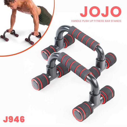 JOJO Alat Bantu Push Up Handle Fitness Bar Stands 1 Pair - J946