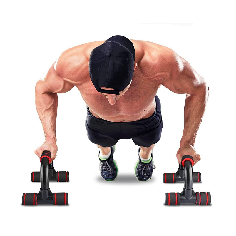 JOJO Alat Bantu Push Up Handle Fitness Bar Stands 1 Pair - J946