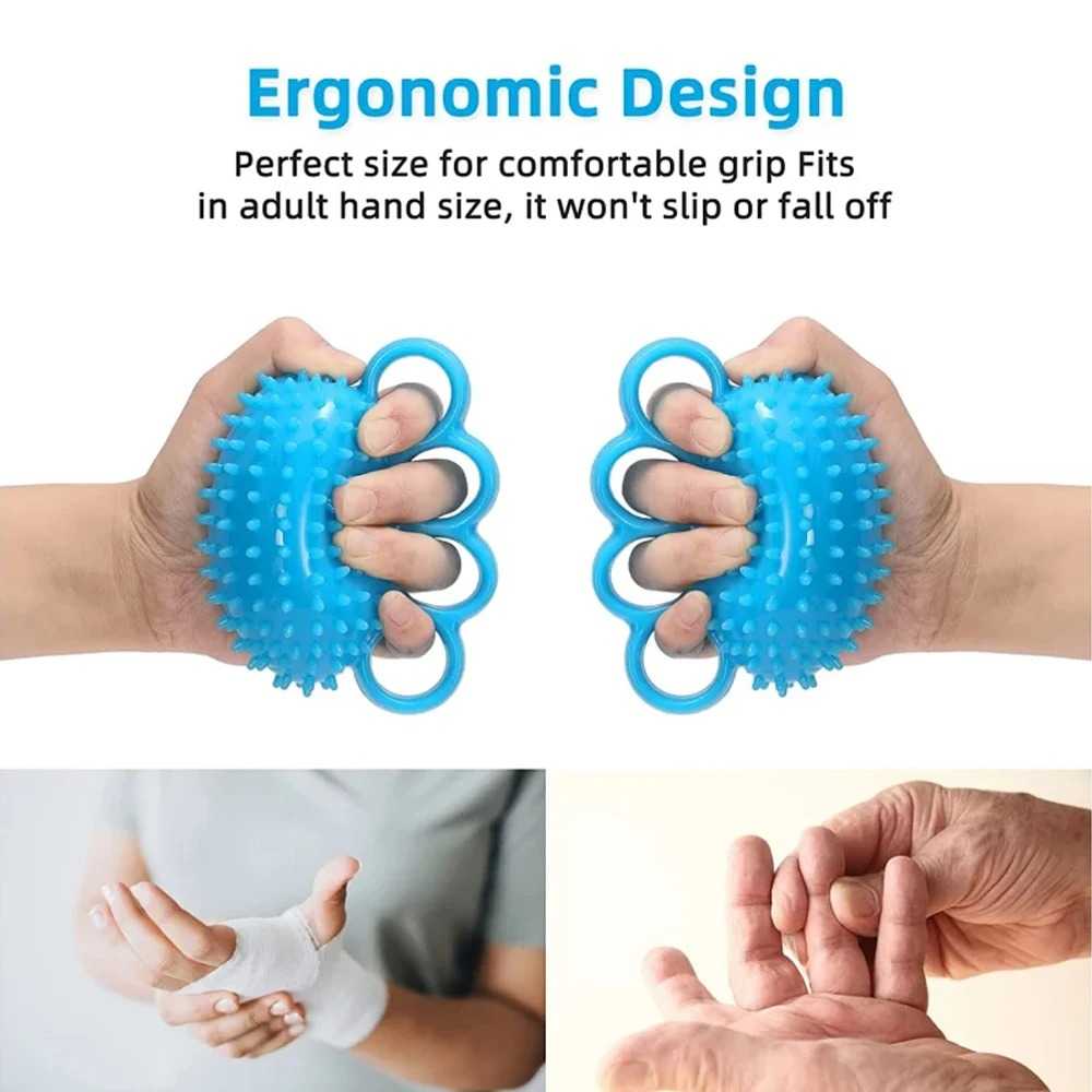 JOMJ Bola Training 4 Finger Hand Grip Strength Stress Ball - JO4