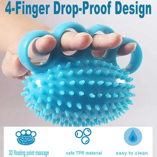 JOMJ Bola Training 4 Finger Hand Grip Strength Stress Ball - JO4