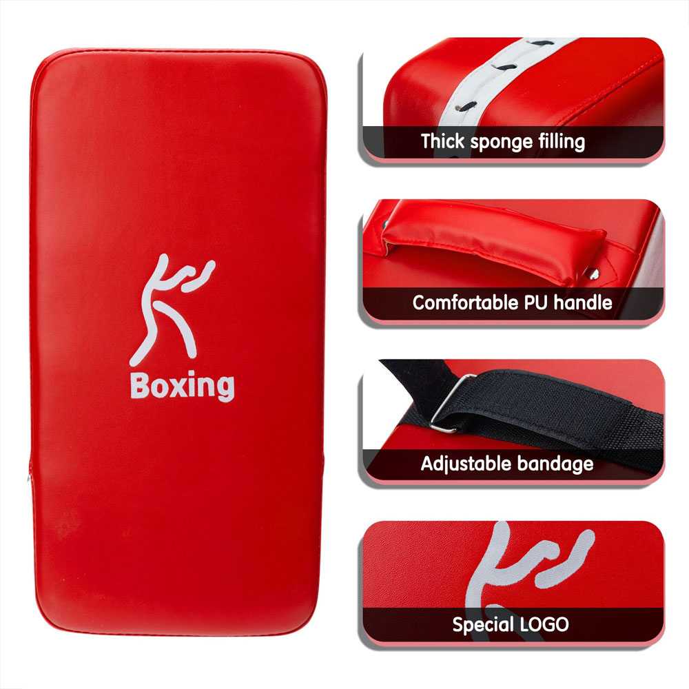 TaffSPORT Kicking Pad Sanda Muay Thai Taekwondo Arm Straight Baffle - J-421