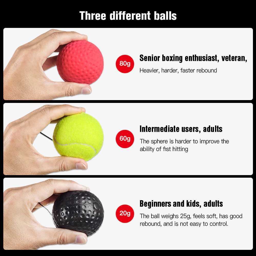 Jusenda Punching Reflex Ball Samsak Tinju Speed Punching - DS212
