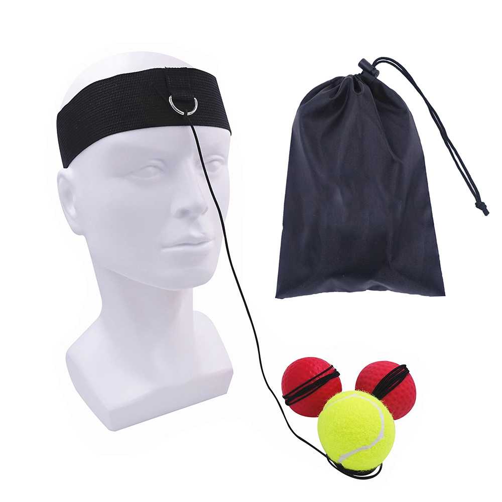 Jusenda Punching Reflex Ball Samsak Tinju Boxing Speed Training 3 PCS - DS212