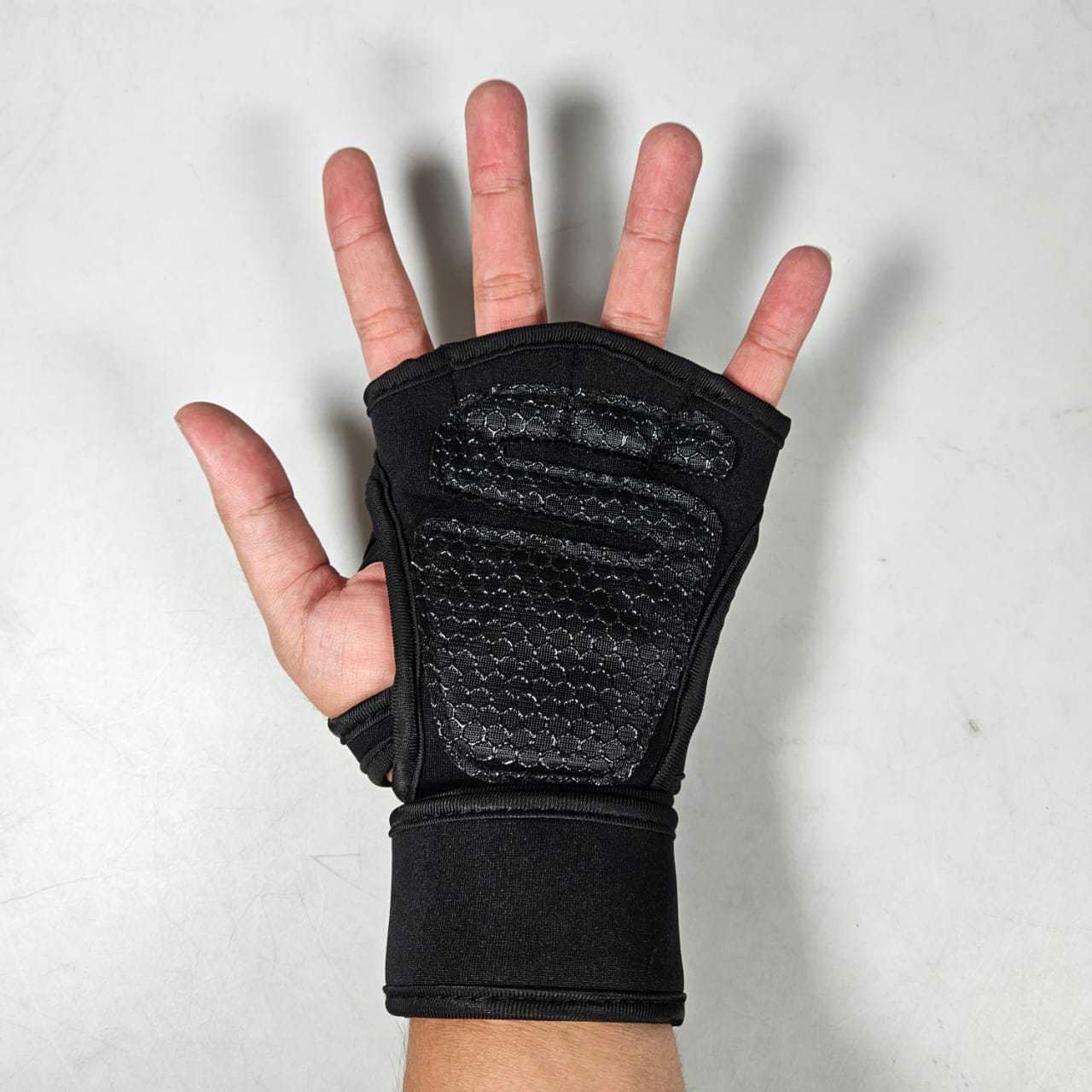 KANCOOL Sarung Tangan Angkat Beban Anti Slip Weight Lifting XL 2 PCS - A-154