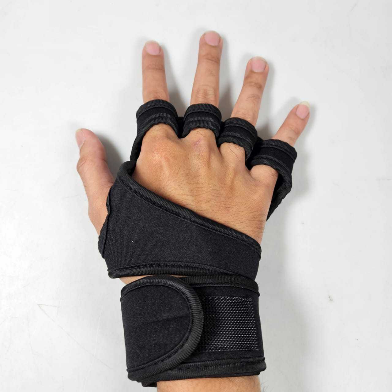KANCOOL Sarung Tangan Angkat Beban Anti Slip Weight Lifting XL 2 PCS - A-154