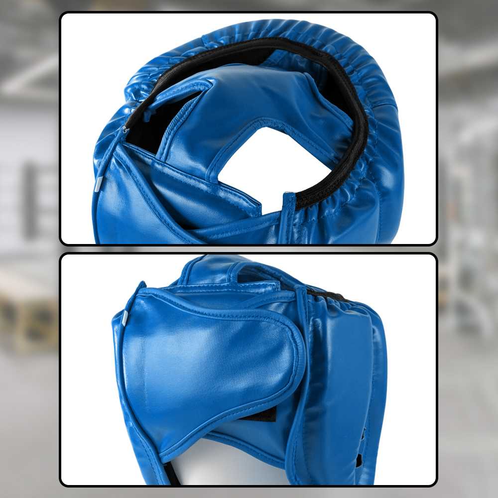 KANXEX Helm Tinju Sanda Pelindung Kepala Adult - WSD-2005