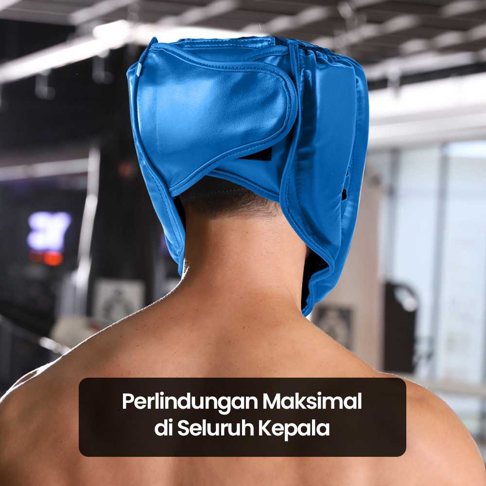 KANXEX Helm Tinju Sanda Pelindung Kepala Adult - WSD-2005