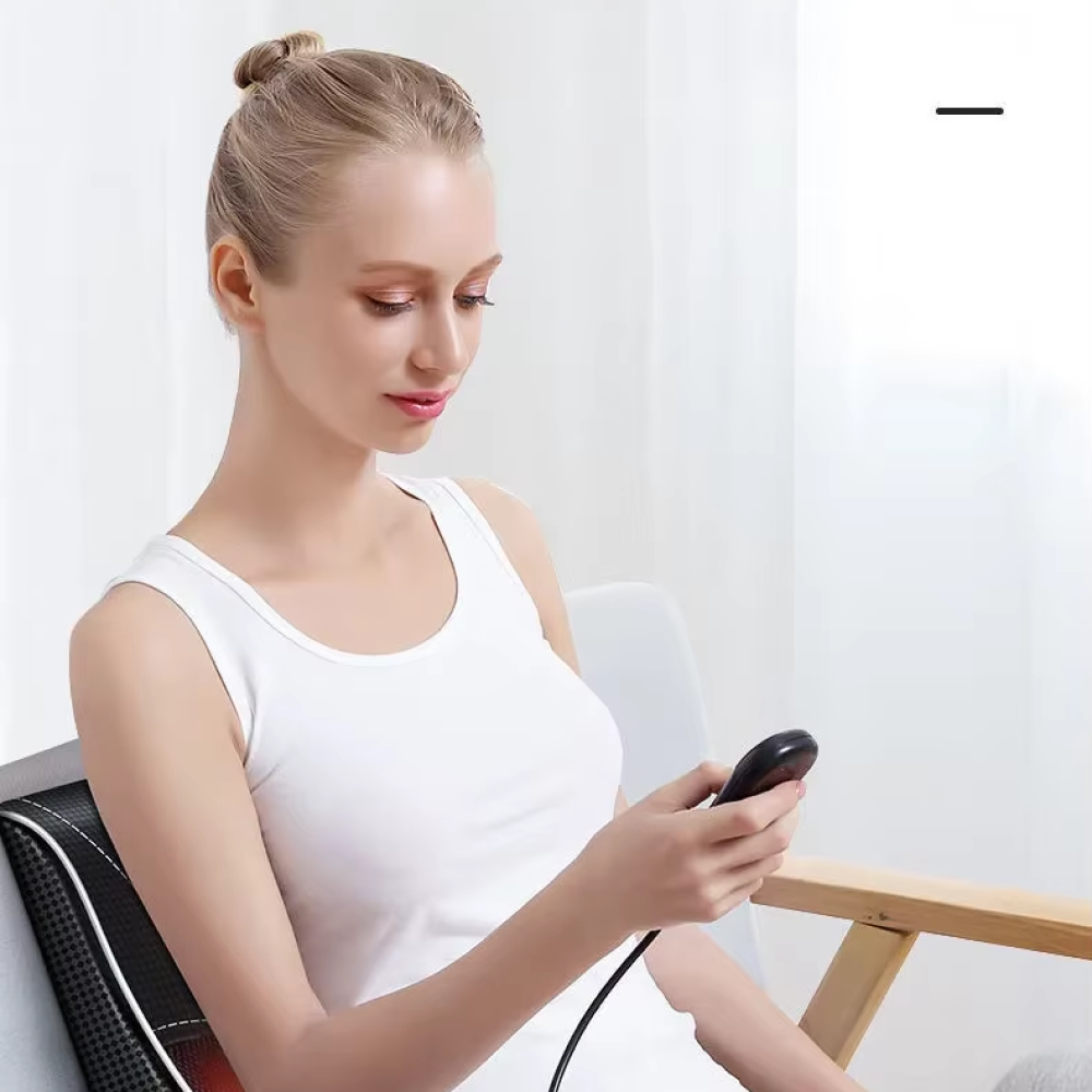 KEMOKO Bantal Pijat Leher Infrared Neck Shoulder Massage Pillow - R7-1GPB