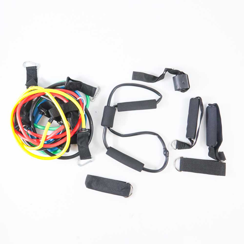 KFK Tali Stretching Resistance Band Pilates Yoga 12 PCS 150LB - GCT395