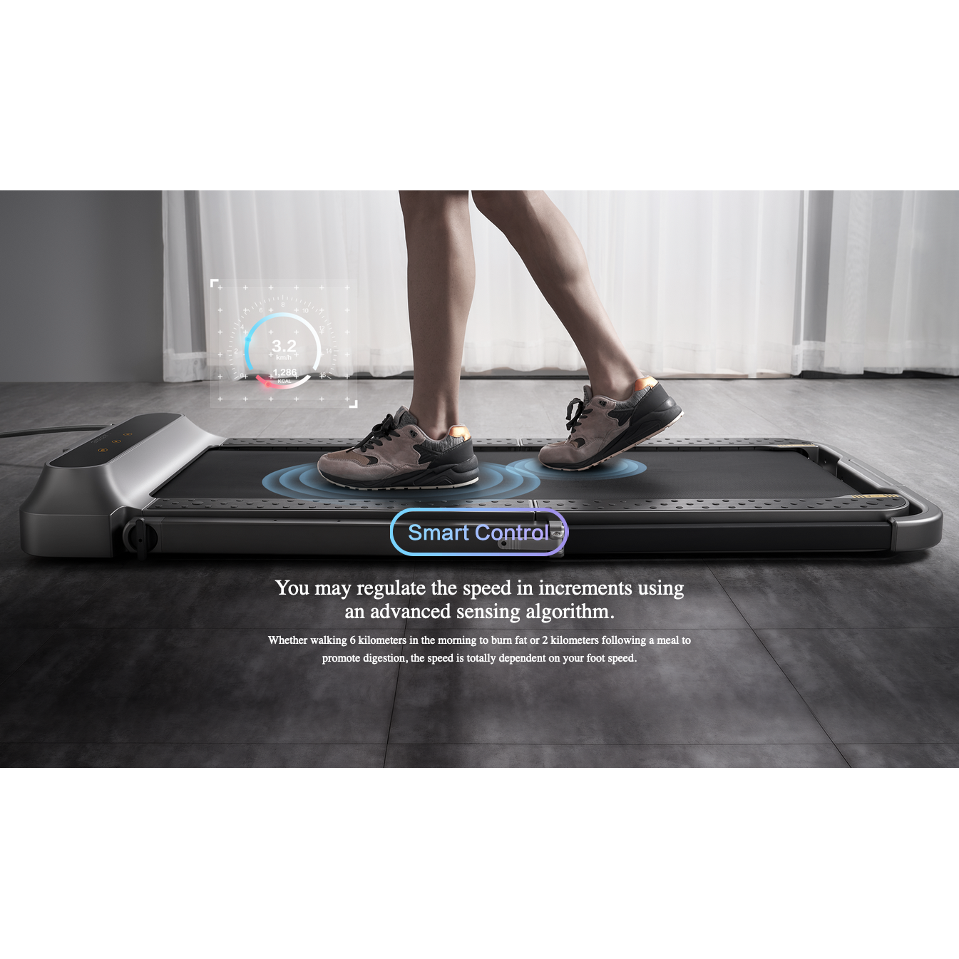 Kingsmith WalkingPad R2 Alat Fitness Gym Foldable Treadmill 1.25 HP - TRR2F (Global Version)