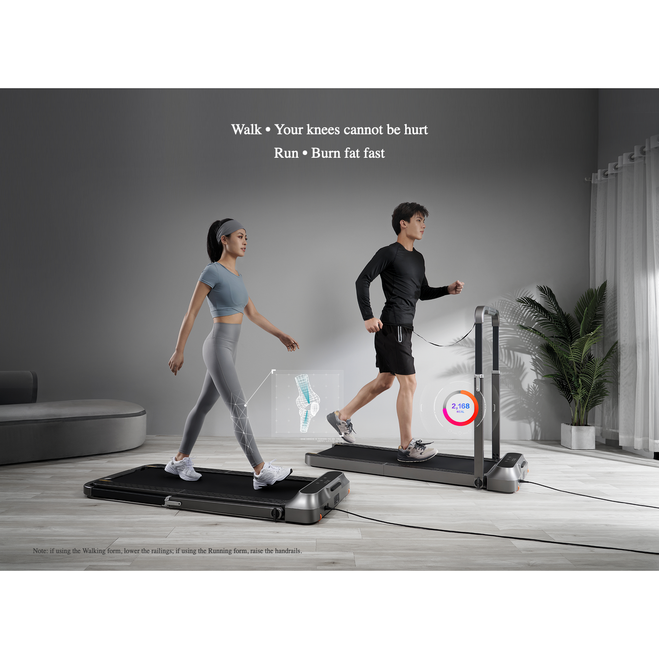 Kingsmith WalkingPad R2 Alat Fitness Gym Foldable Treadmill 1.25 HP - TRR2F (Global Version)