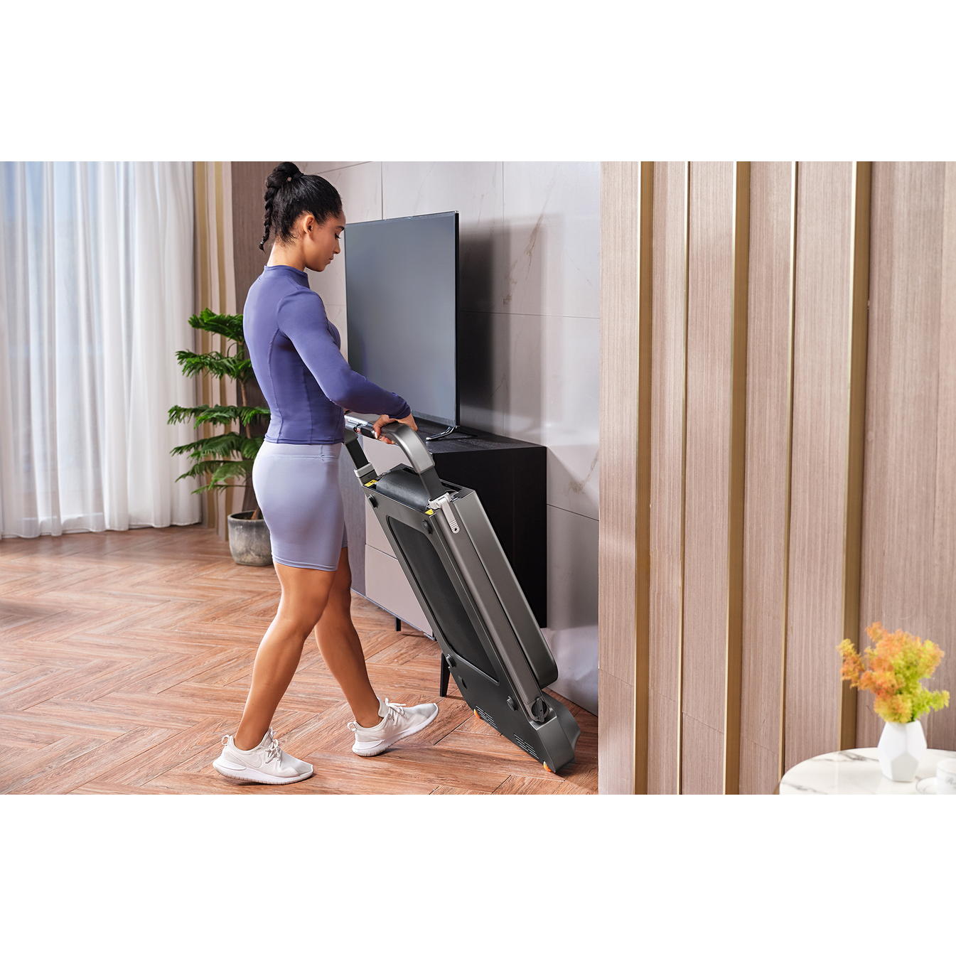 Kingsmith WalkingPad R2 Alat Fitness Gym Foldable Treadmill 1.25 HP - TRR2F (Global Version)