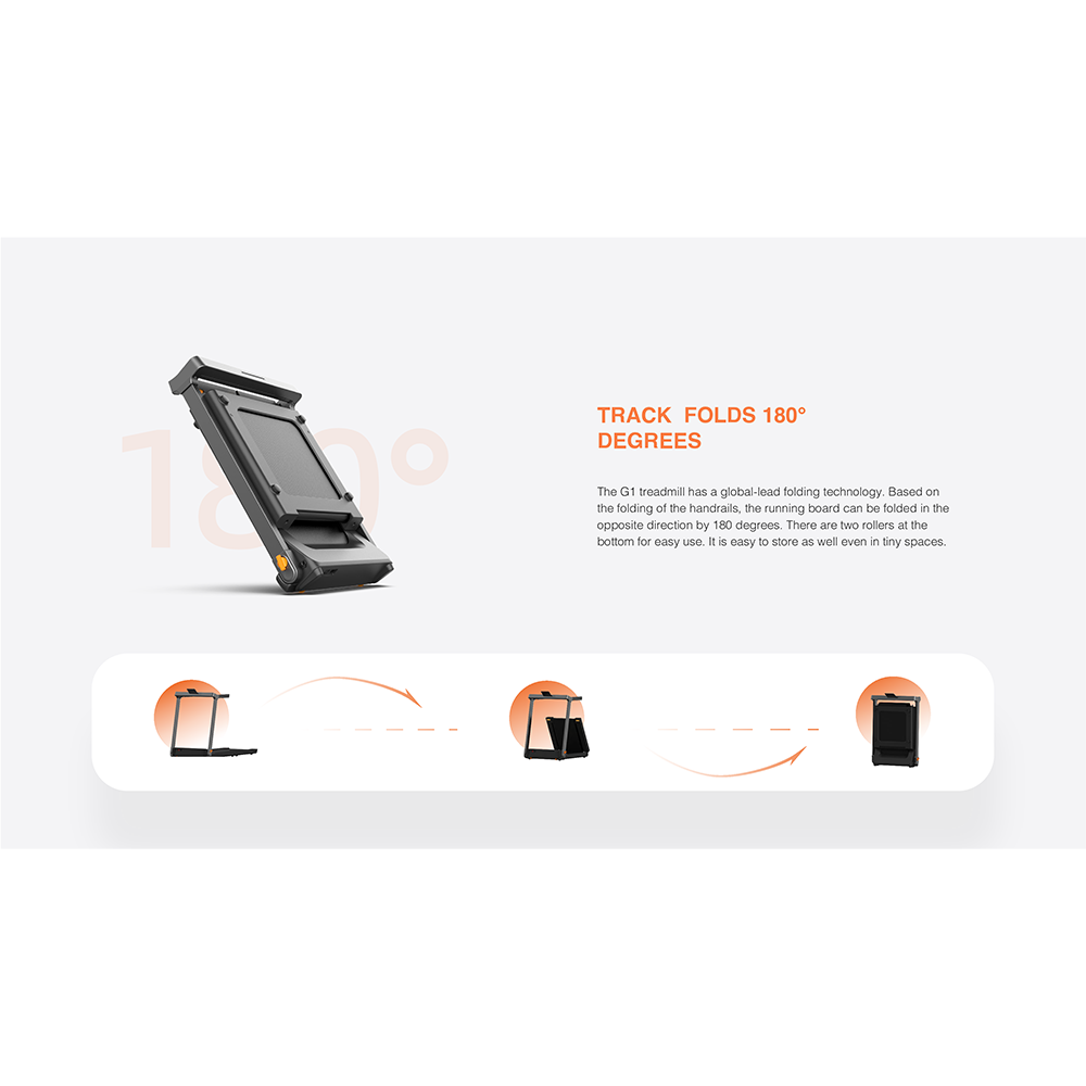 Kingsmith WalkingPad G1 Treadmill Elektrik Foldable Smart LED Display - TRG1F