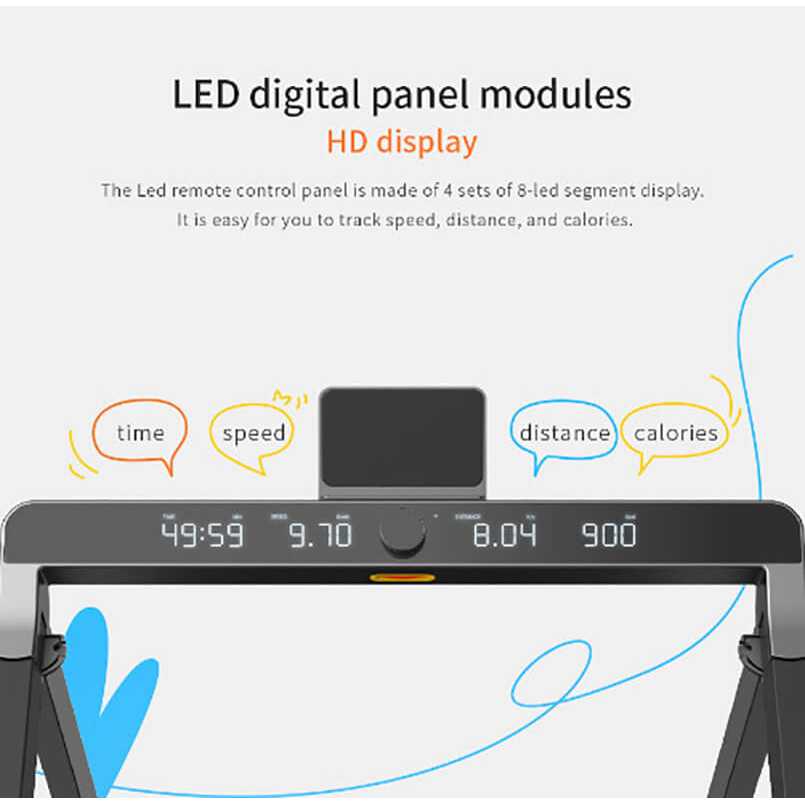 Kingsmith WalkingPad G1 Treadmill Elektrik Foldable Smart LED Display - TRG1F