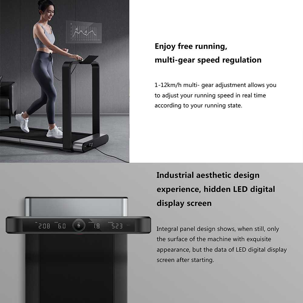 Kingsmith WalkingPad X21 Treadmill Elektrik Smart NFC LED Display - TRX21F