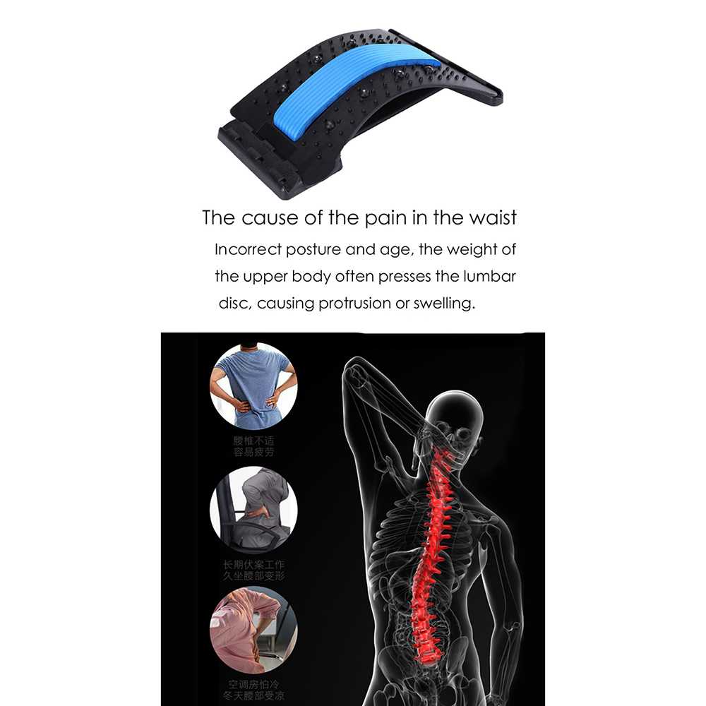 KKHealthy Alat Terapi Punggung Magnet Lumbar Spinal Support Relax - D869