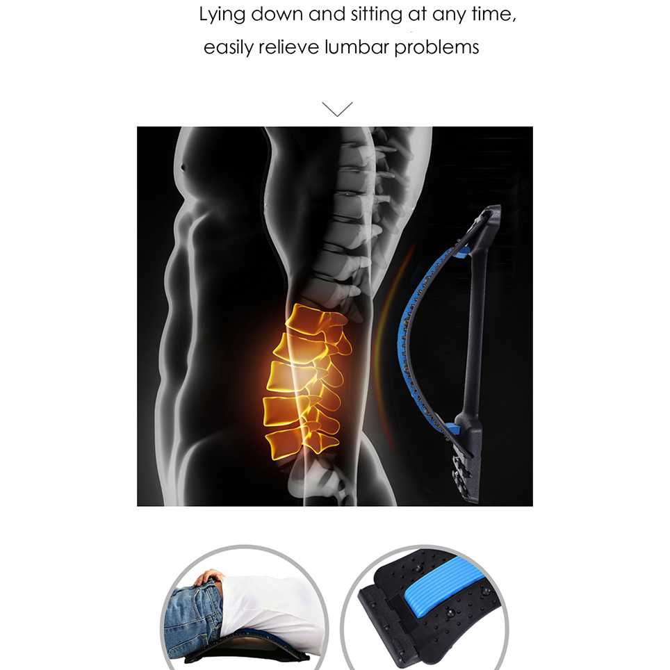KKHealthy Alat Terapi Punggung Magnet Lumbar Spinal Support Relax - D869