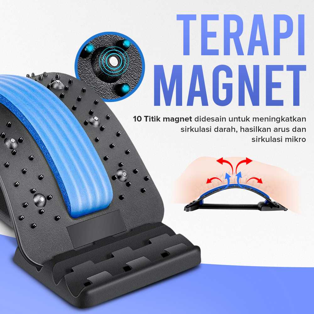 KKHealthy Alat Terapi Punggung Magnet Lumbar Spinal Support Relax - D869