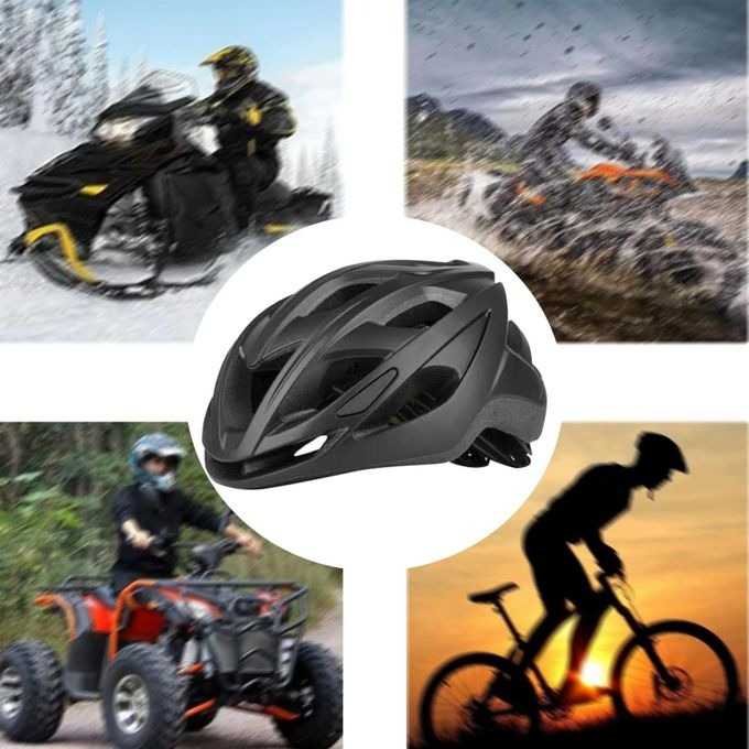 TaffSPORT Helm Sepeda Scooter Bicycle Helmet Ultralight Standard Vers - BK-4