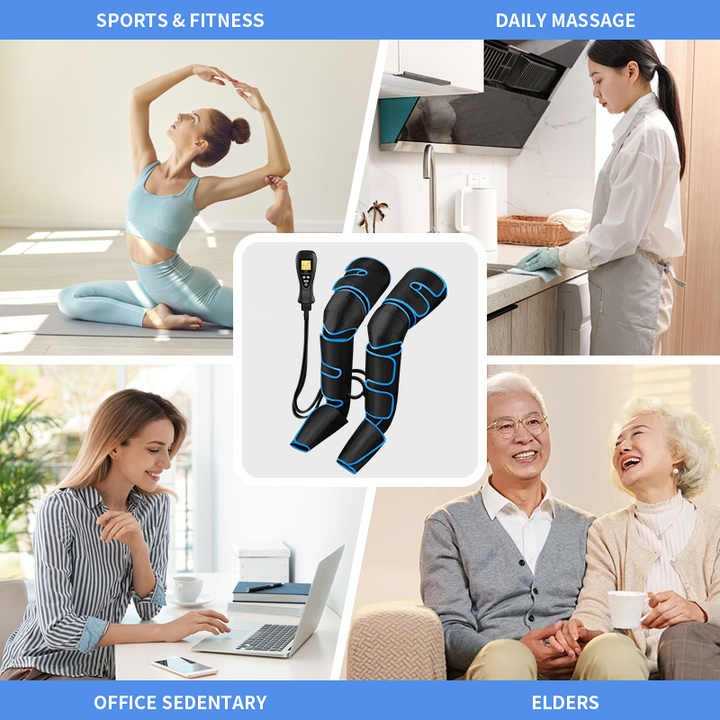 LEGGONG Alat Pijat Kaki Full Leg Massager Blood Circulation Kompresi - LG03