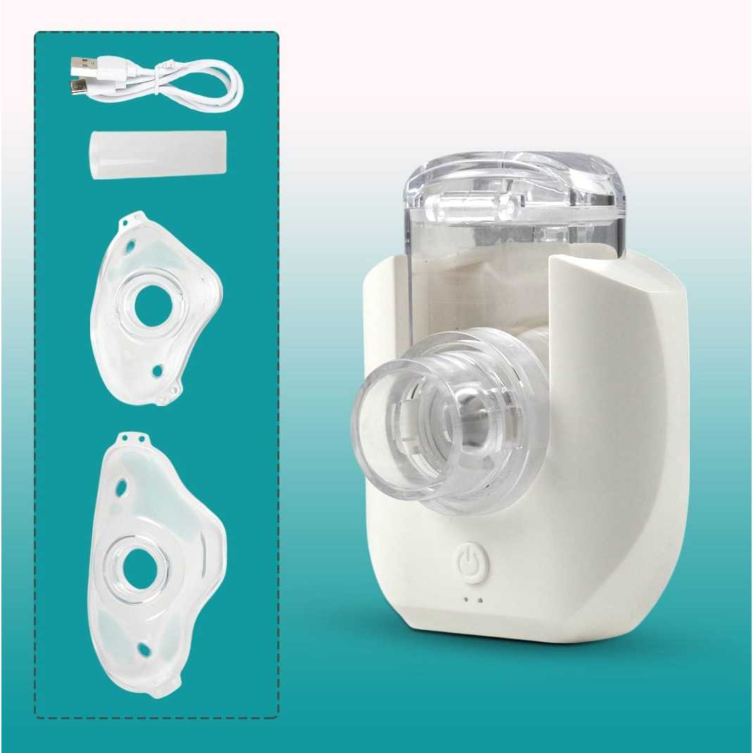 LEGGONG Alat Terapi Pernapasan Mesh Nebulizer Portable Inhaler - HSK-W005