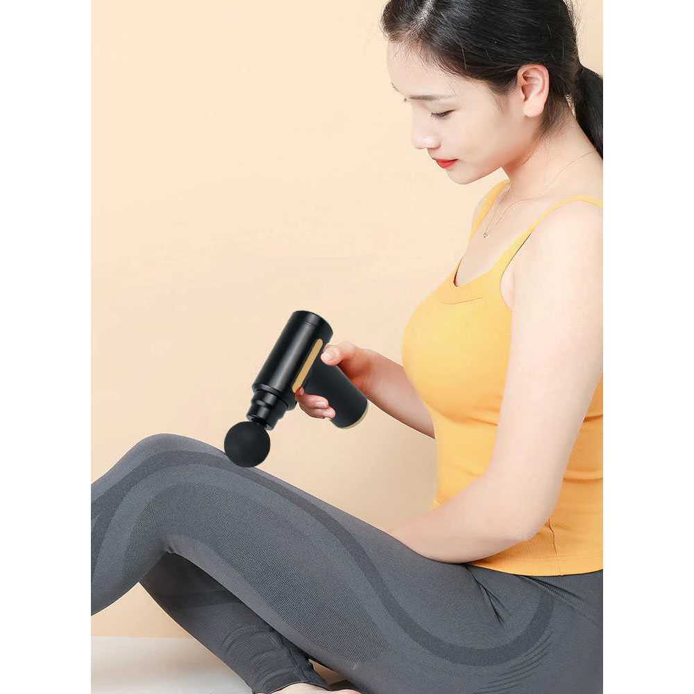 LEHIKO Alat Pijat Elektrik Pundak Punggung Tangan Massage Gun - BX720