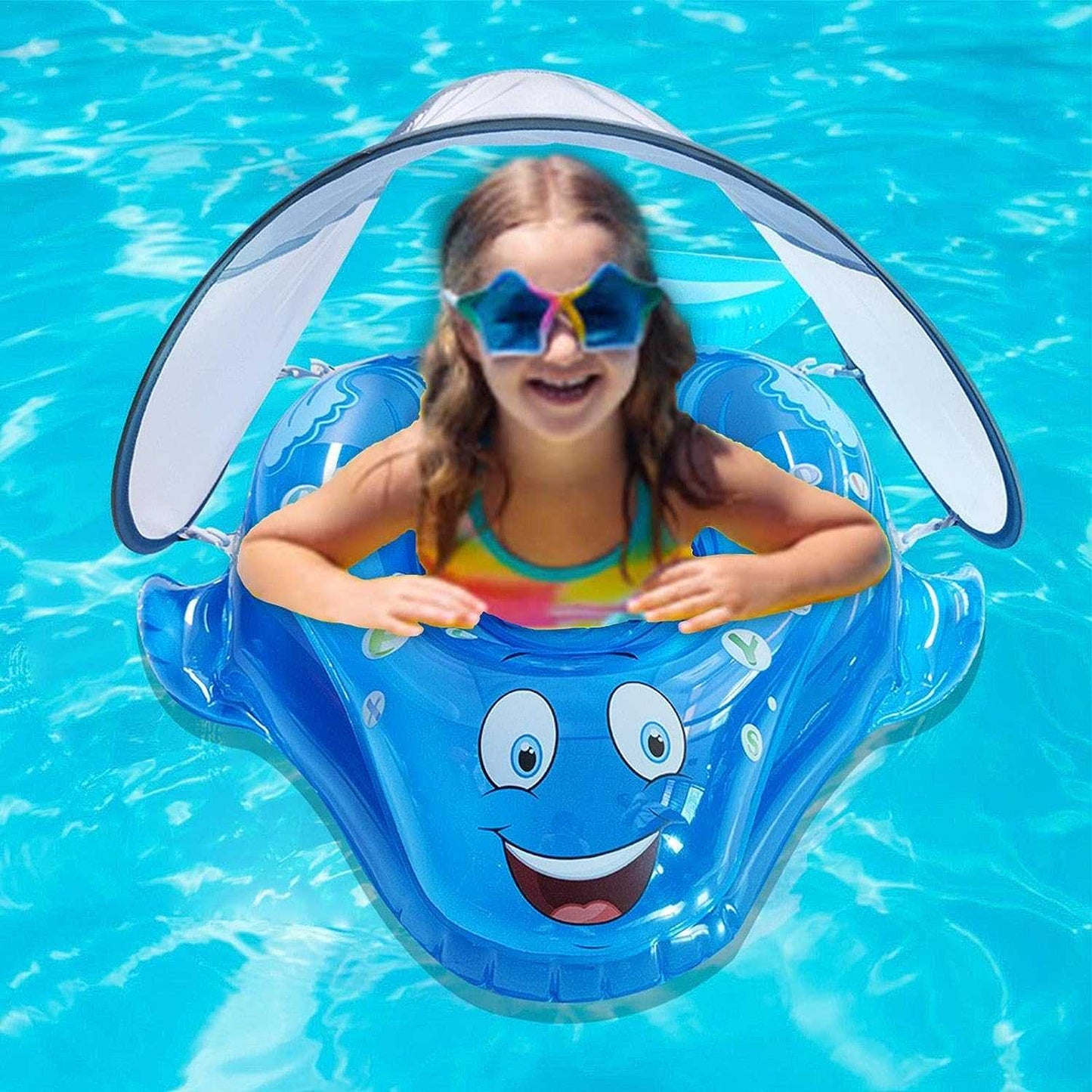 LEYOUME Ban Renang Anak Pelampung PVC Safety Swim Trainer - FY080