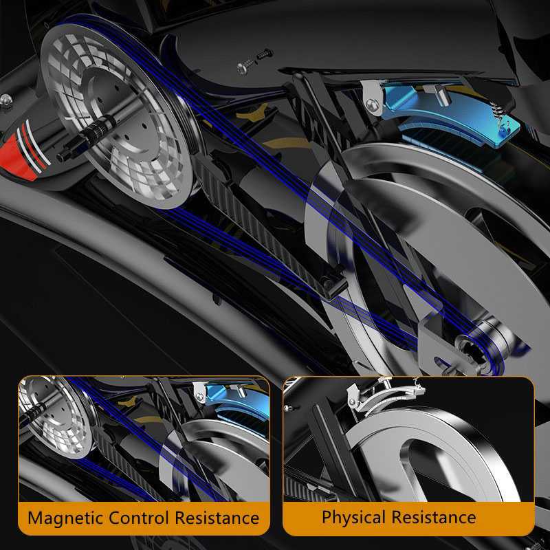 LIDAK Sepeda Statis Elliptical Bike Stationary Standard Edition - LD585