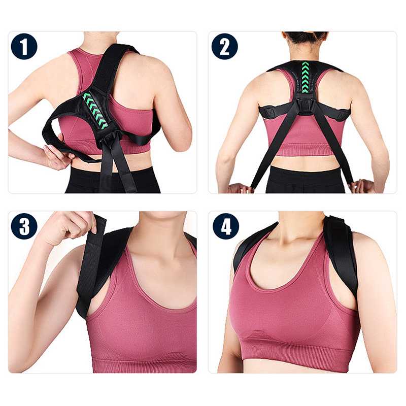 LINGPENG Alat Terapi Punggung Korektor Penegak Postur Breathable - LING-01