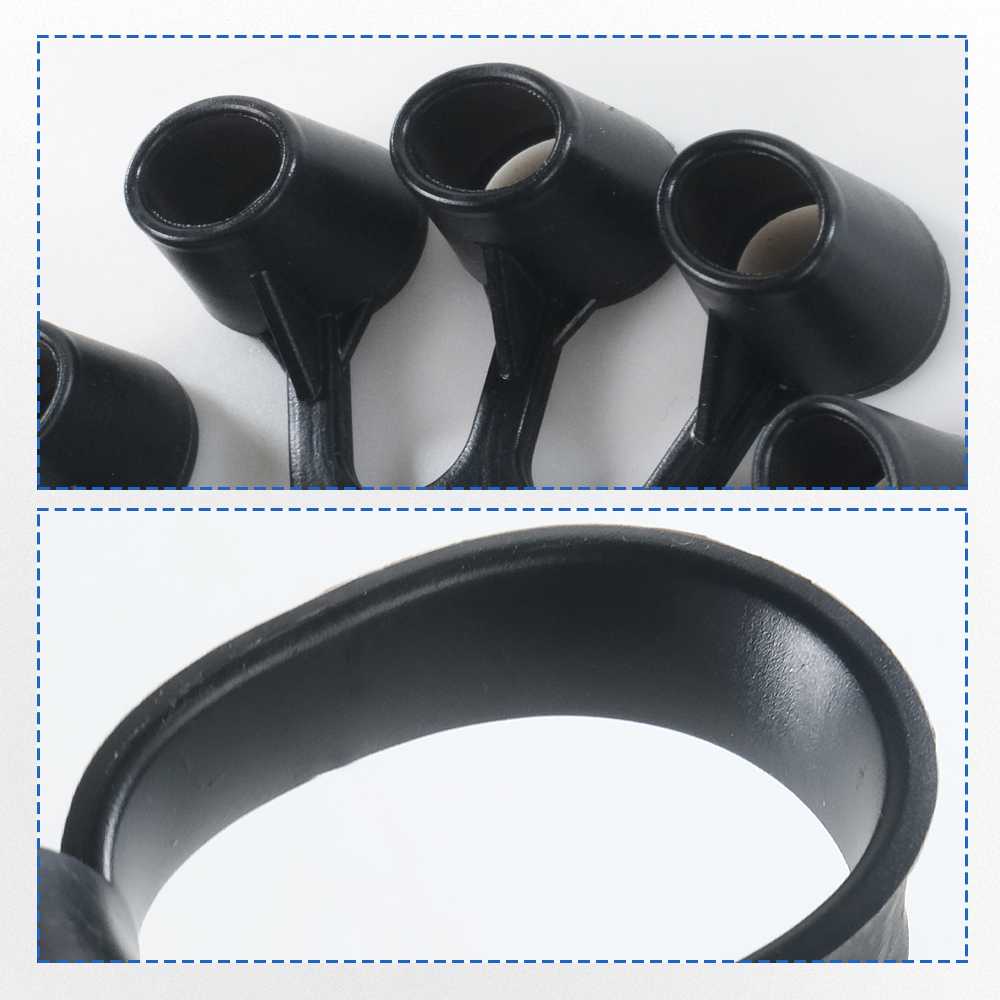 LINGPENG Silicone Finger Hand Grip Olahraga Power Strength 11 Pounds - LG562