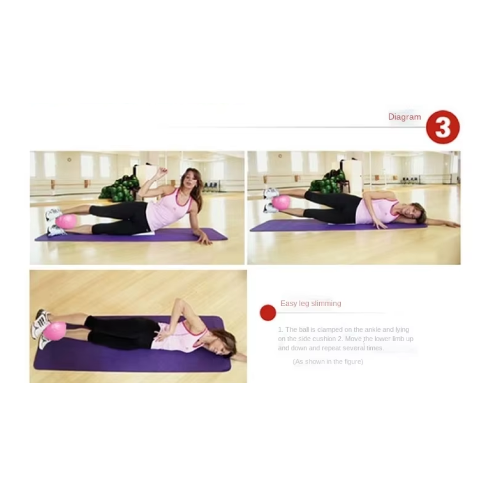 LIVELY Gym Ball Bola Yoga Pilates Fitness 25cm - H1H21