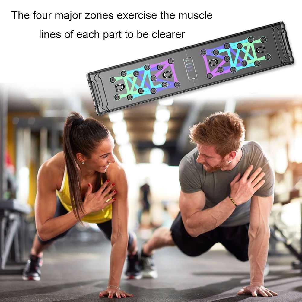 Lotank Alat Bantu Push-up Training Board Portable - A602