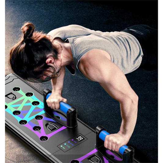 TaffSPORT Alat Bantu Push-up Training Board with LCD Display - A602