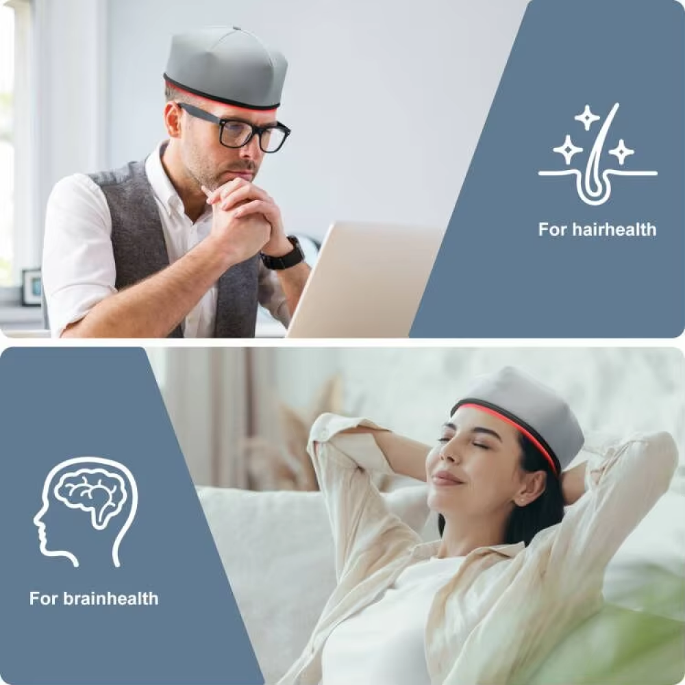 LOVTRAVEL Topi Terapi Rambut Infrared Hair Growth Therapy Cap 830nm - LT629