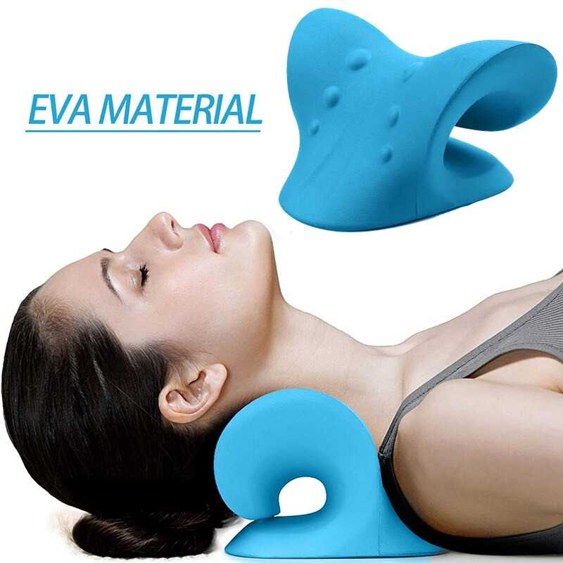 lpcbec Alat Relaksasi Leher Tulang Belakang Neck Pillow Relieve Pain - IPC22