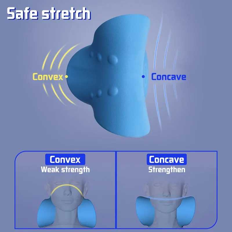 lpcbec Alat Relaksasi Leher Tulang Belakang Neck Pillow Relieve Pain - IPC22