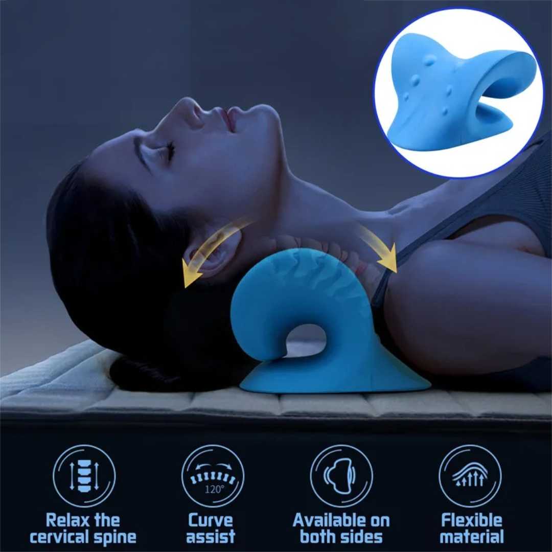 lpcbec Alat Relaksasi Leher Tulang Belakang Neck Pillow Relieve Pain - IPC22