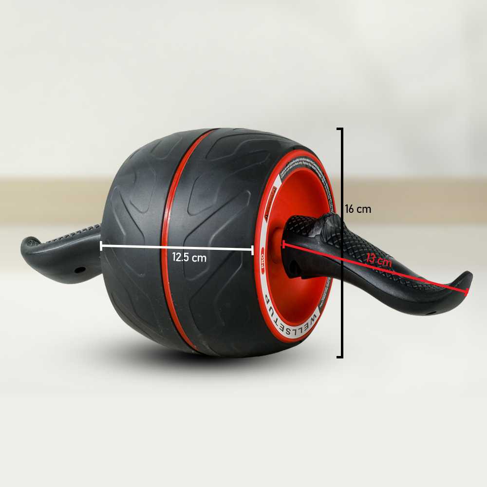 MAILTank Alat Fitness Roller ABS Abdominal Wheel Exercise - OA02