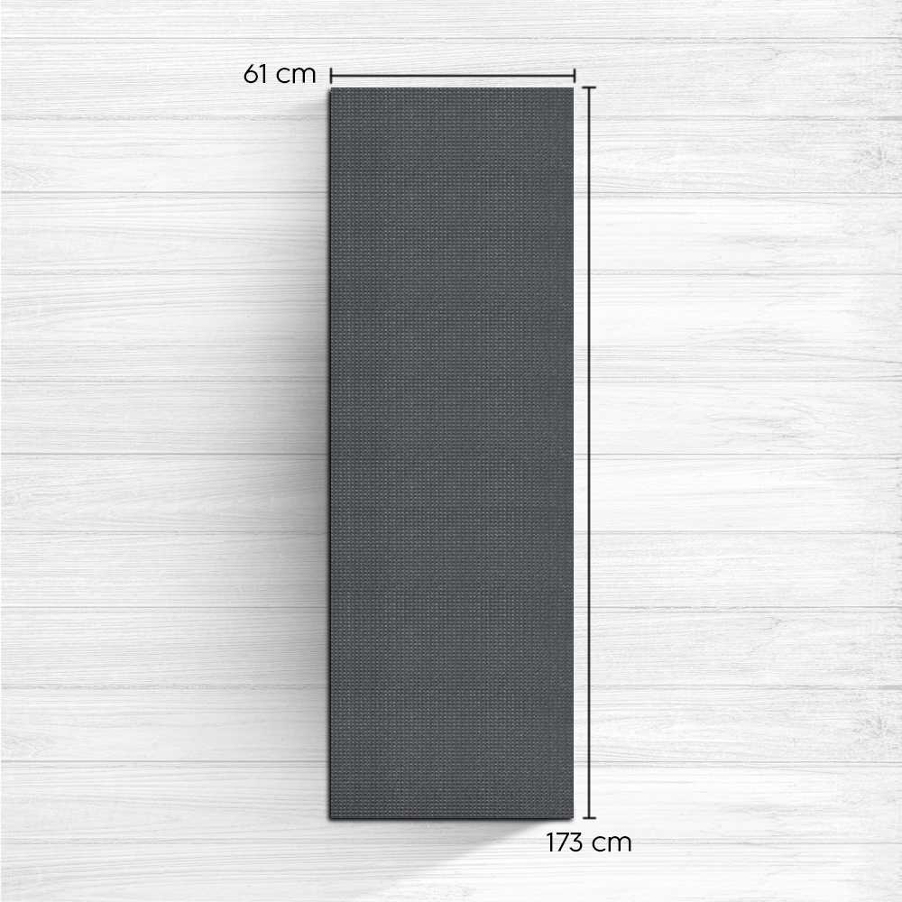 Matras Yoga Mat Pilates Anti Slip PVC 173x61cm - Q4