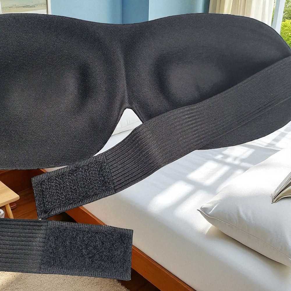 MERALL Soft 3D Sleeping Mask Penutup Mata Kacamata Tidur - LYZ09