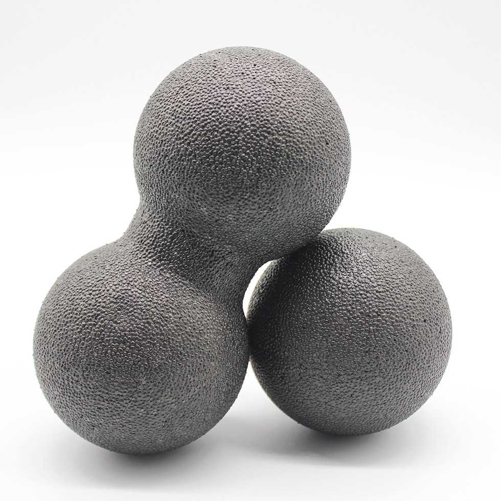 Mertrava Alat Bantu Yoga Peanut Massage Foam Block Roller Ball 8x16cm - D335