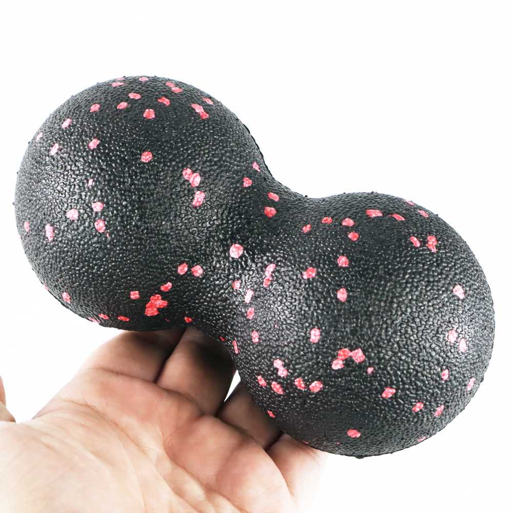 Mertrava Alat Bantu Yoga Peanut Massage Foam Block Roller Ball 8x16cm - D335