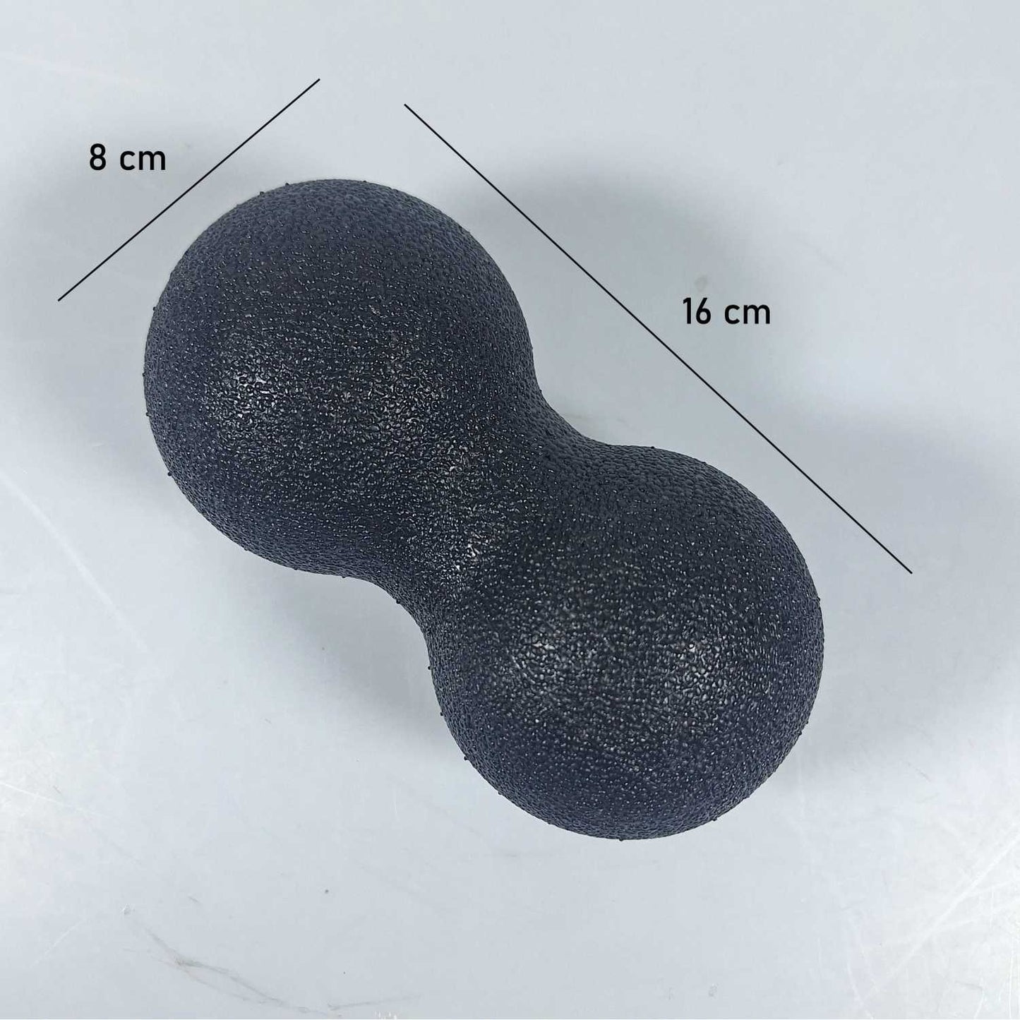 Mertrava Alat Bantu Yoga Peanut Massage Foam Block Roller Ball 8x16cm - D335