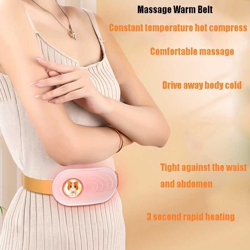 MOKARLE Alat Pijat Perut Terapi Nyeri Menstruasi Kompres Panas 4 Level - MK5