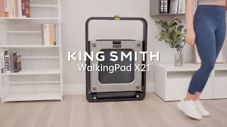 Kingsmith WalkingPad X21 Alat Fitness Gym NFC Foldable Treadmill 1 HP - TRX21F